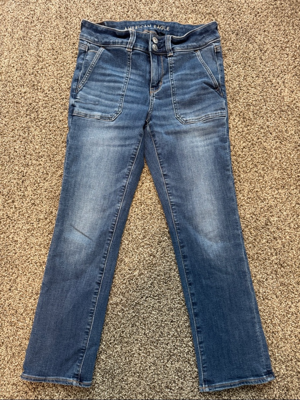 American Eagle Outfitters Women's Artist Crop Capri/Ankle Jeans